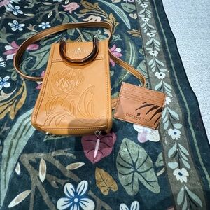 Tan Crossbody Bag